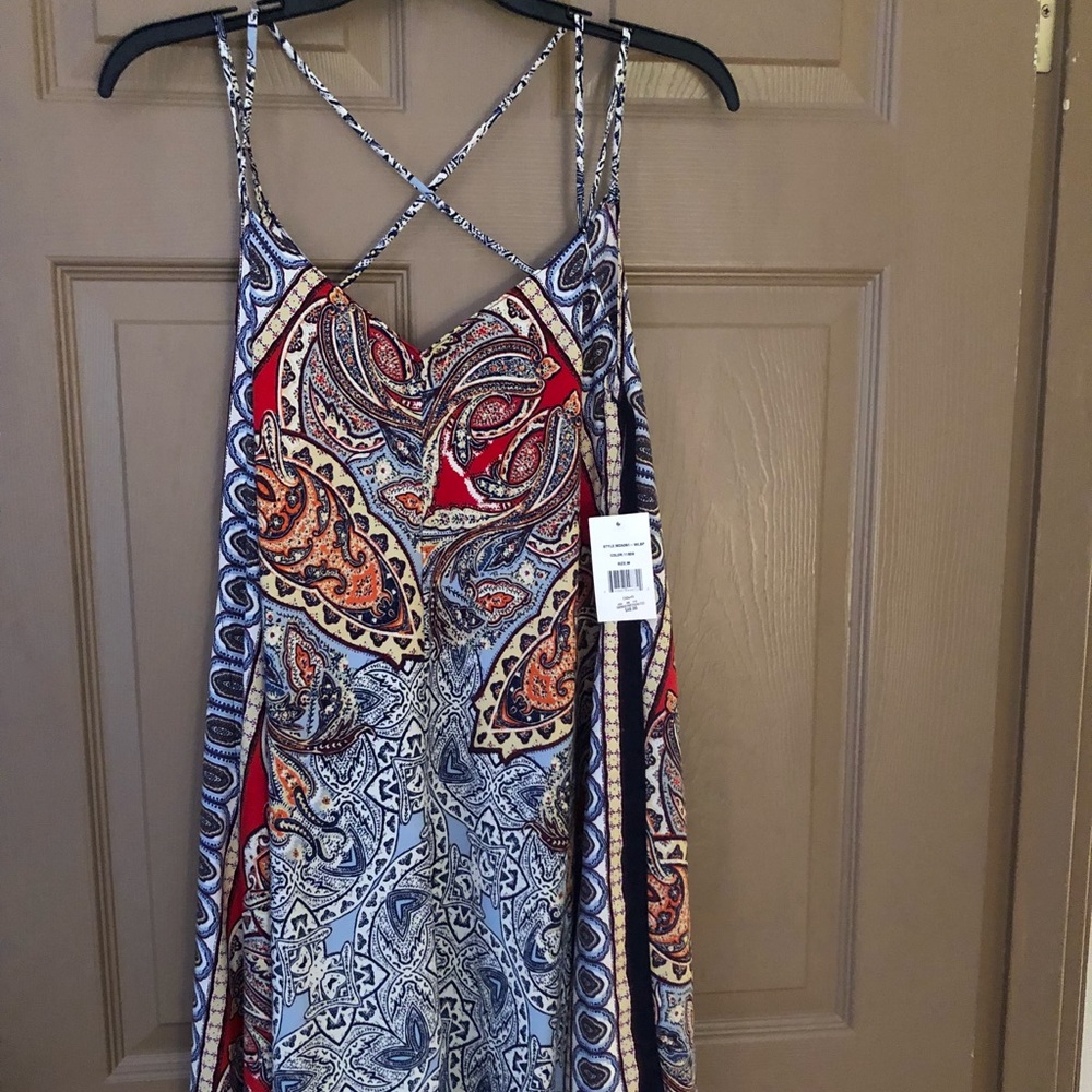 Handkerchief hem dress! New with tags!